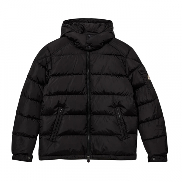 ◆당일◆25FW 마야 MAYA 로고패치 패딩 자켓 블랙 1A536 00 539ZD 999