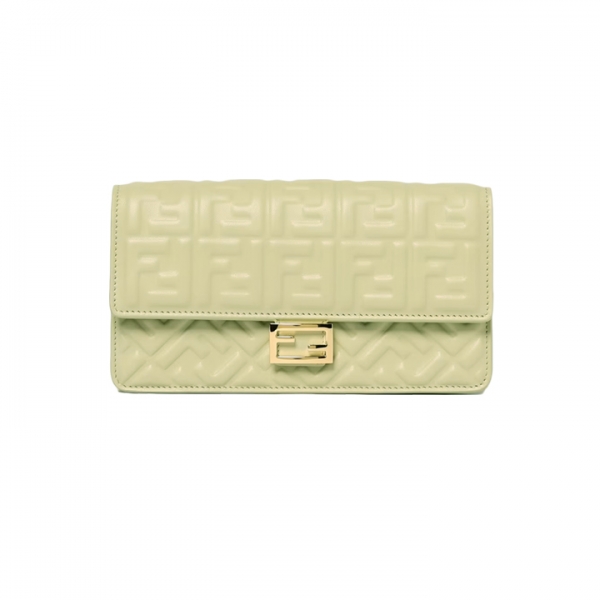 ◆당일◆26SS FF 로고 바게트 체인 월렛 숄더&크로스백 그린 8M0498 AAJD F1AST