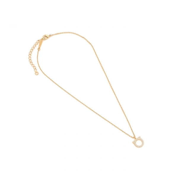 ◆당일◆26SS 크리스탈 간치니 라지 넥클리스 골드 76-0132 0696656