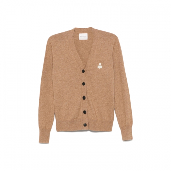 ◆당일◆25FW 카리나 KARINA 로고 가디건 카멜 CA0104FA C1L17E 50CM