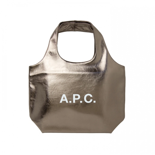 ◆당일◆26SS 니논 NINON 로고 프린팅 토트백 메탈그레이 PUABZ M61565 RAP