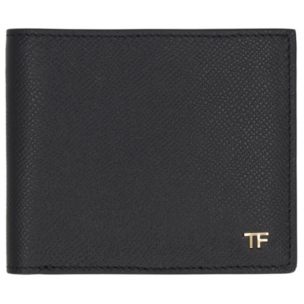 ◆당일◆25FW 금장 TF 로고 반지갑 블랙 YM228 LCL081G 1N001