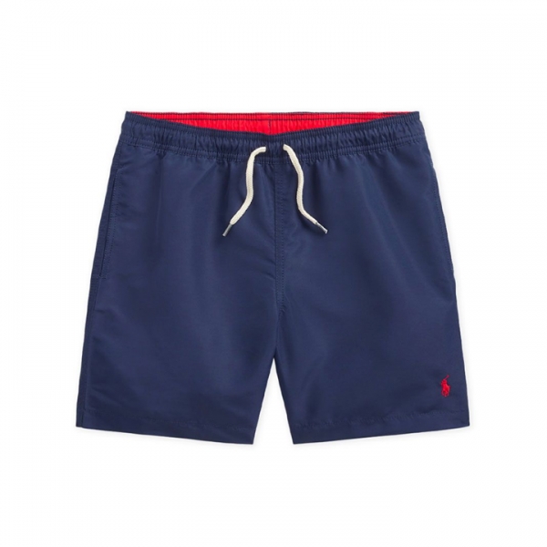 ◆당일◆26SS 레드 포니 자수 스윔팬츠 네이비 710907255 001