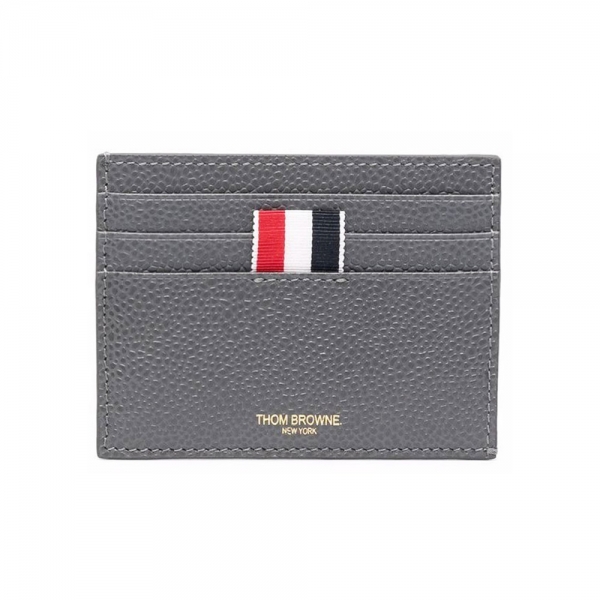 26SS 삼선탭 로고 카드지갑 그레이 MAW031L 00198 025