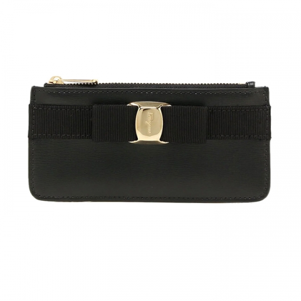 ◆당일◆25FW 바라 보우 코인 카드지갑 블랙 22-E010 0734494