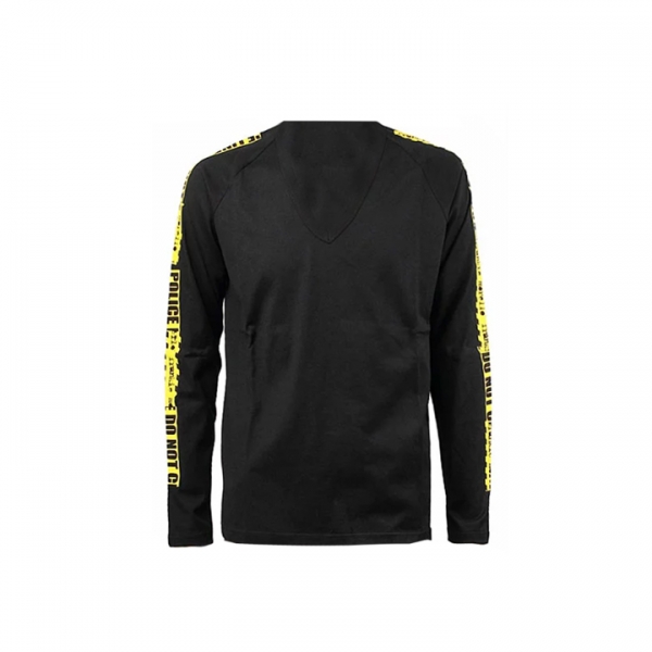 ◆15주년◆레터링 프린트 롱슬리브 티셔츠 블랙 FN09 6328 9000