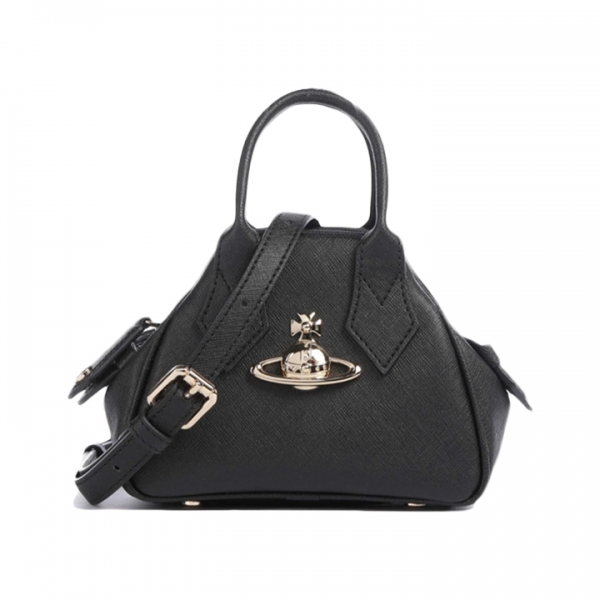 ◆당일◆25FW ORB 로고 야스민 YASMINE 미니 토트&크로스백 블랙 5C010005W S0021 N402