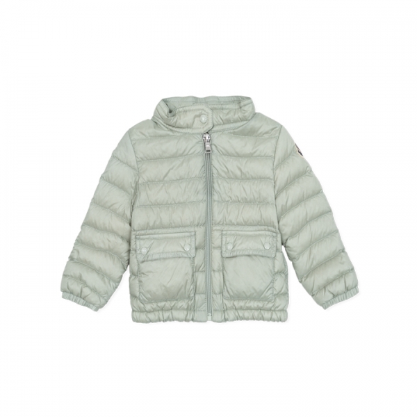 ◆키즈◆키즈 란스 LANS 로고 패치 경량패딩 자켓 그린 1A000 20 597YF 91Z