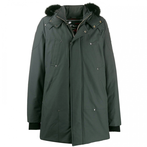 ◆12주년◆스틸링 STIRLING 블랙퍼 패딩 자켓 그레이 MK4661MP 256