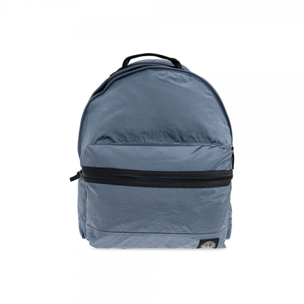 26SS 로고 패치 나일론 메탈 백팩 블루 L1S15 9200010 S0251 V0024