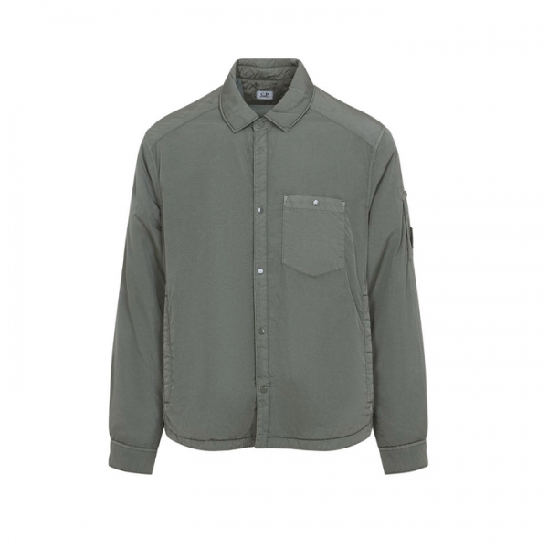 ◆당일◆25FW 렌즈 와펜 셔츠 자켓 그레이 19CMOS088A 005904G 921