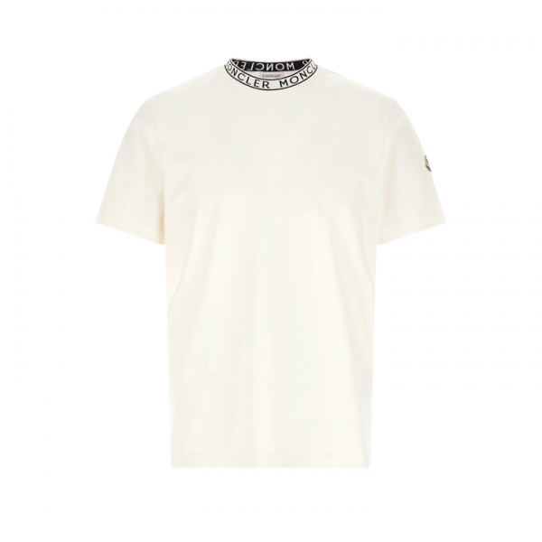 ◆당일◆26SS 로고 트리밍 티셔츠 화이트 8C000 31 8390T 032