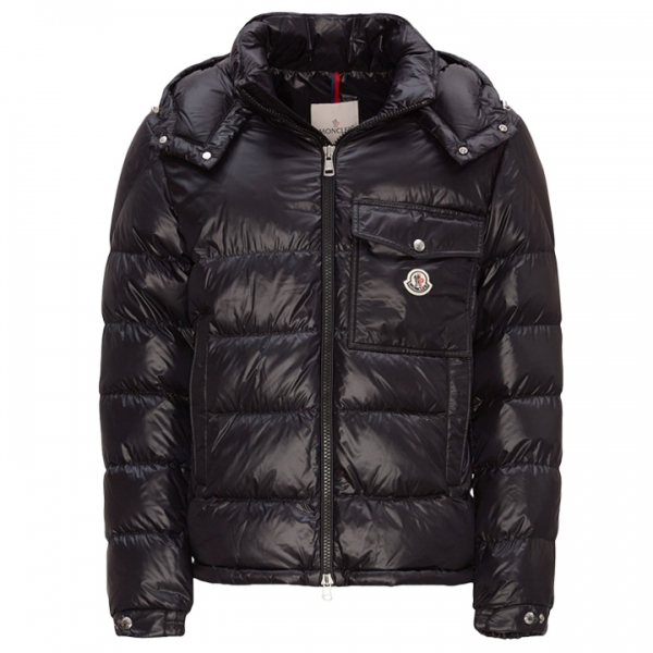 ◆당일◆24FW WOLLASTON 로고 패치 패딩자켓 블랙 1A000 01 595ZZ 999