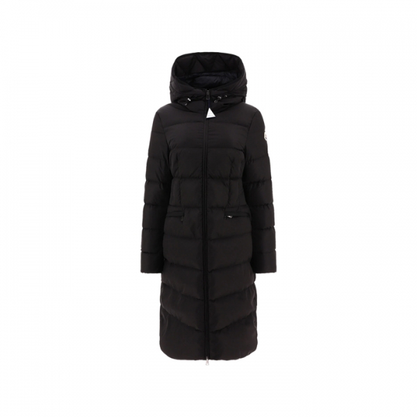 ◆당일◆25FW AVOCETTE 로고 패치 후드 롱 패딩 블랙 1C000 42 539ZD 999