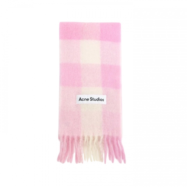 ◆당일◆25FW 시그니처 로고 패치 체크 머플러 멀티 CA0084 DTL