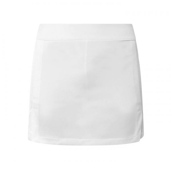 ◆당일◆23SS 아멜리에 AMELIE 백로고 자수 스커트 화이트 GWSD07897 0000