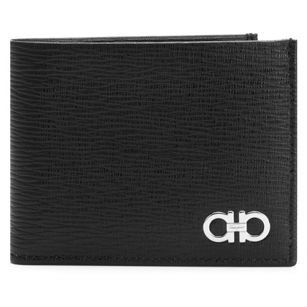 ◆당일◆25FW 더블 간치니 투톤 반지갑 블랙/네이비 66-A064 0685979