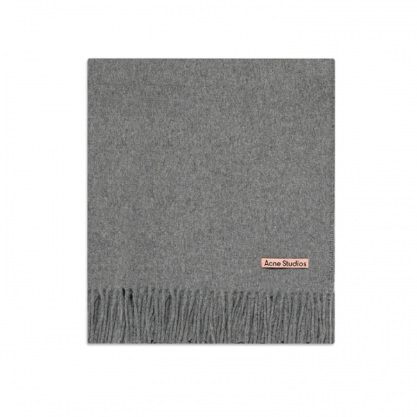 ◆당일◆25FW FN-UX 시그니처 로고 울 머플러 그레이멜란지 CA0209 990