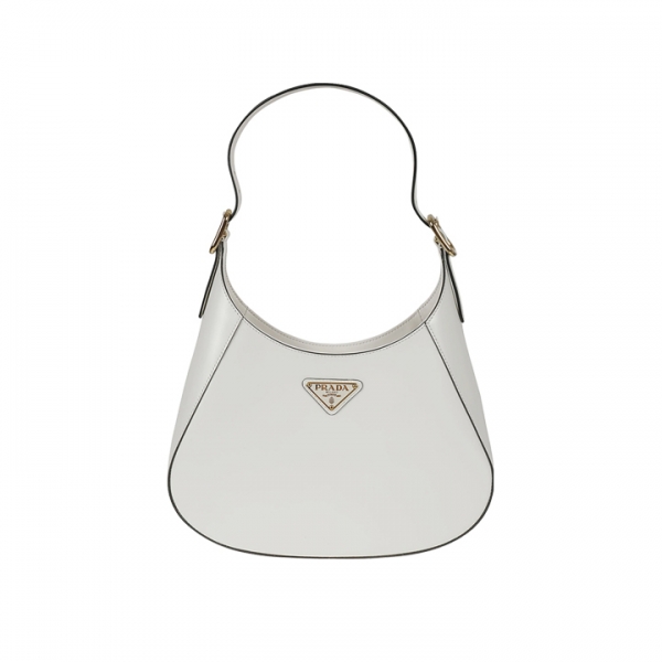 ◆당일◆25FW SACCA 삼각 로고 호보백 화이트 1BC179 2A3A F0PG7