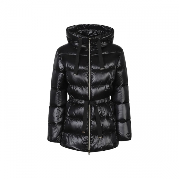 ◆당일◆25FW 드로우스트링 나일론 경량패딩 자켓 블랙 PI002128D 12017Z 9300