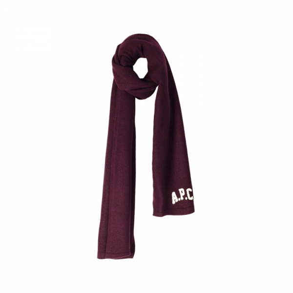 ◆당일◆25FW JESSE 로고 머플러 보르도 WVBDK M15252 GAC