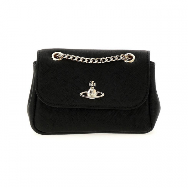◆당일◆26SS ORB 금장 로고 체인 숄더백 블랙 5C01000BW L001N N402