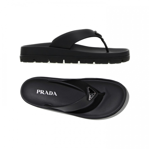 ◆당일◆26SS 삼각 로고 플립플랍 블랙 1Y420N 3LKK F0002