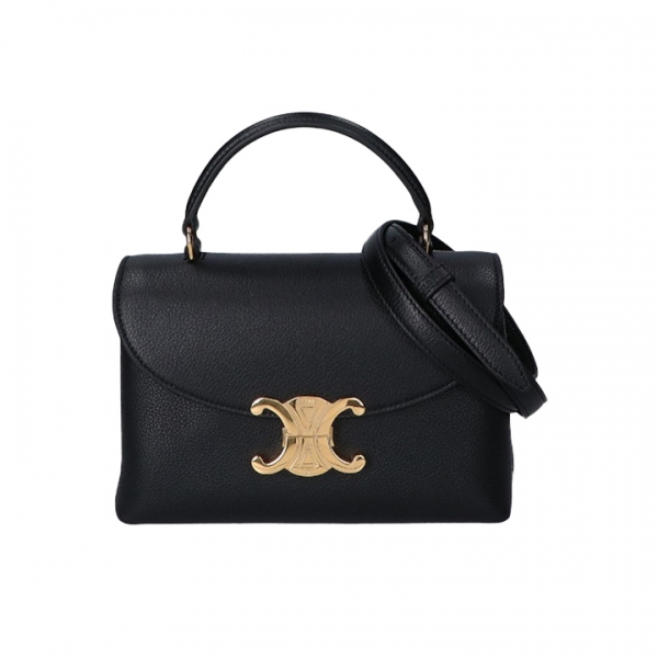 ◆당일◆26SS 틴 니노 카프스킨 토트&숄더백 블랙 118113 FXK 38NO