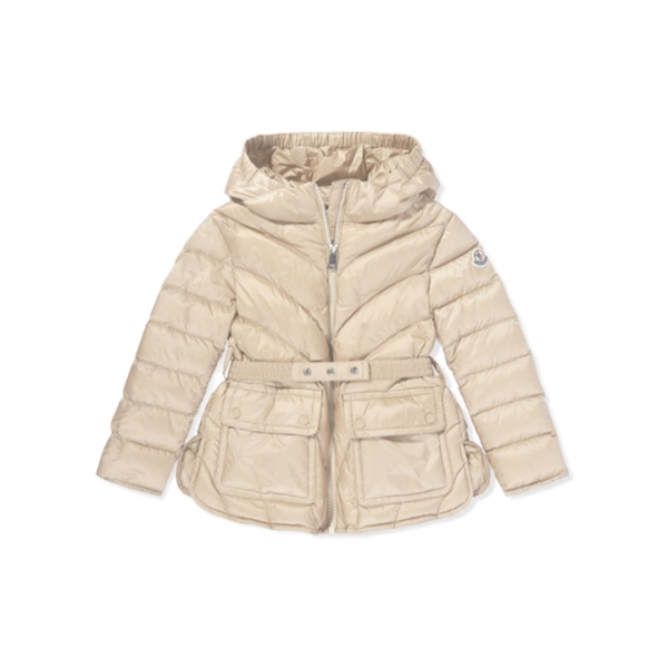 ◆키즈◆키즈 아르젠노 ARGENNO 로고 패치 벨티드 패딩자켓 아이보리 1A000 30 597YF 20L