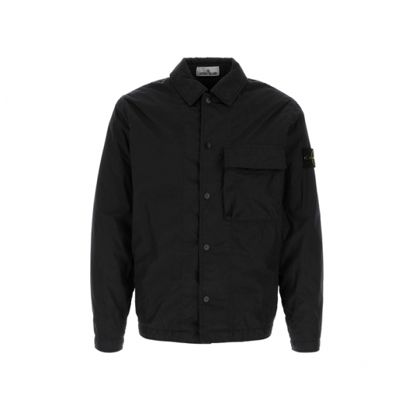 26SS 와펜 패치 오버 셔츠자켓 블랙 L1S15 1200002 S0A23 V0029