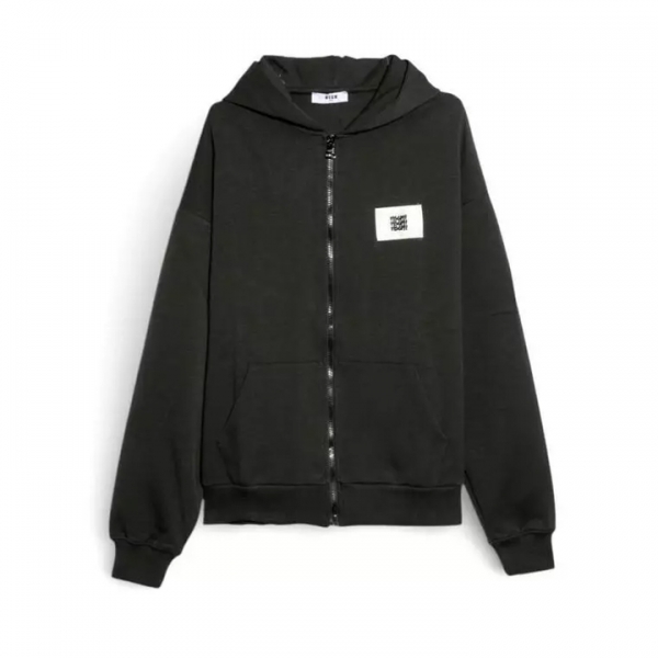 ◆키즈◆여성 인터락 후드집업 워시드블랙 S6MSJBZH225 MS040