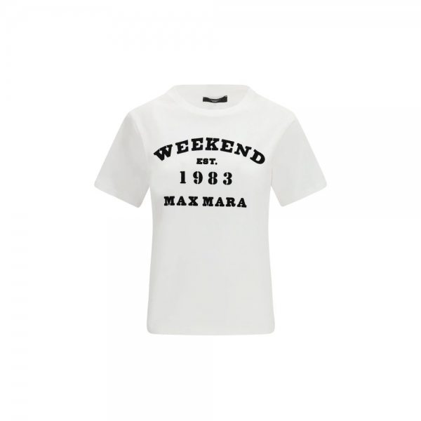 26SS 테뉴 WKDTENUE 로고 티셔츠 화이트 2615971051 006