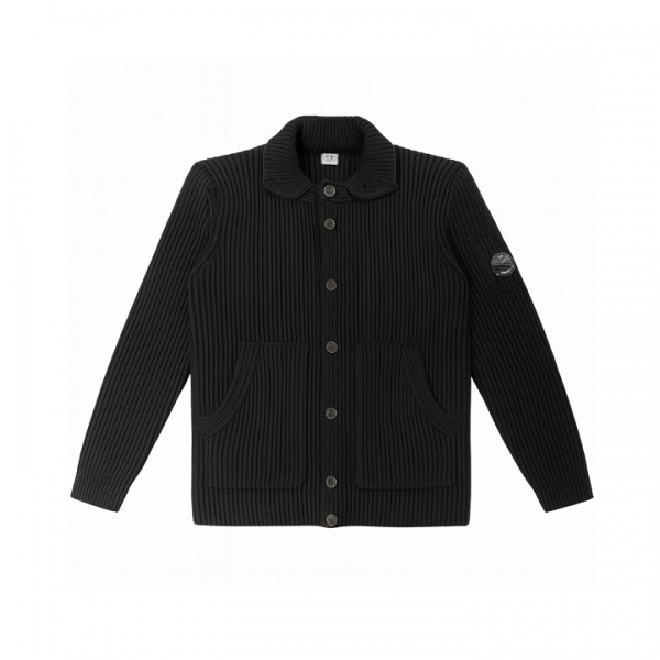 ◆당일◆25FW 렌즈 와펜 가디건 블랙 19CMKN222A 110149A 999