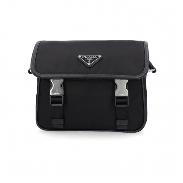 ◆당일◆26SS 삼각 로고 테수토 멀티 크로스백 블랙 2VD034 2DMH F0002