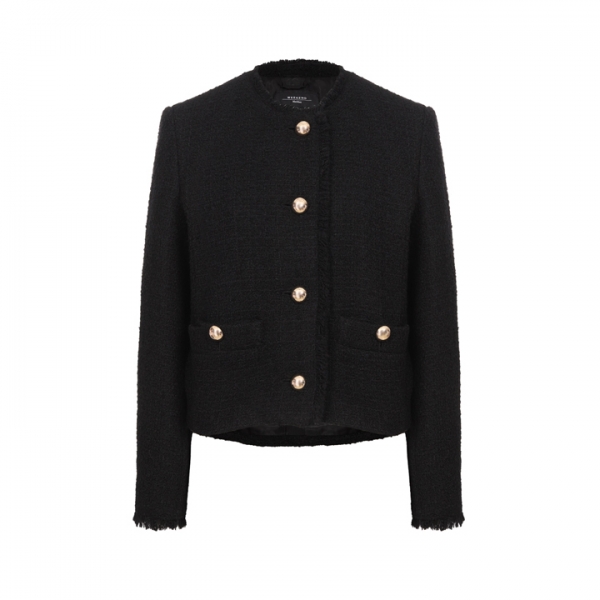 ◆당일◆26SS 아가미 AGAMI 트위드 자켓 블랙 2615041051 002