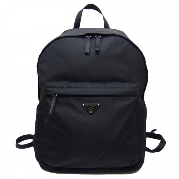 ◆당일◆24FW 삼각 로고 나일론 백팩 블랙 2VZ034 2A6D F0002