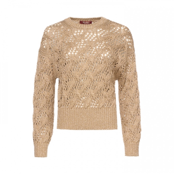 ◆당일◆25FW 필라데 PILADE 코르도넷 크롭 스웨터 골드 2526366141 001