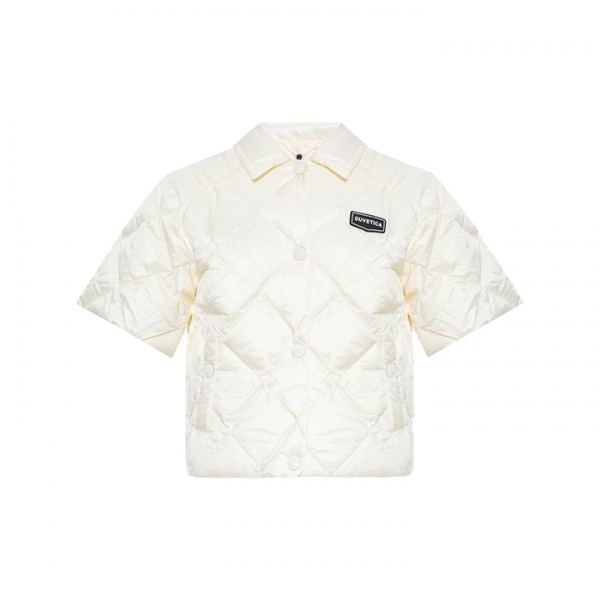 ◆당일◆볼리마 BOLIMA H 숏 슬리브 패딩자켓 아이보리 VDDH00131K0001 IVS