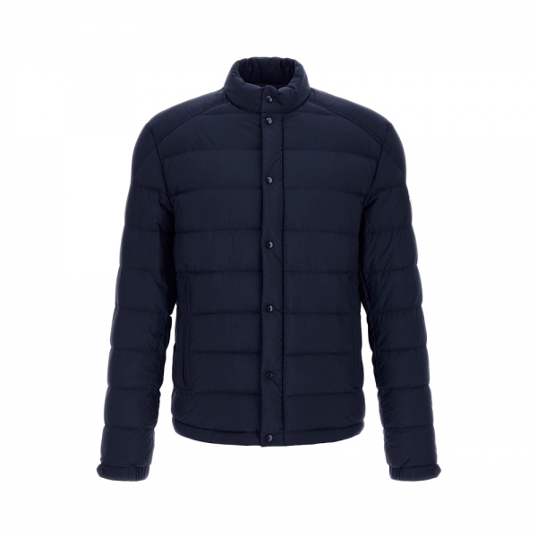 26SS 셀브스 SELVES 로고 패치 패딩자켓 무광 네이비 1A000 43 597YD 776