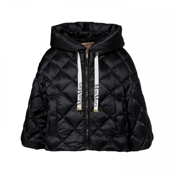 ◆당일◆25FW 시소프트 SISOFT 다이아몬드 퀄팅 케이프 패딩 자켓 블랙 2529486025 002