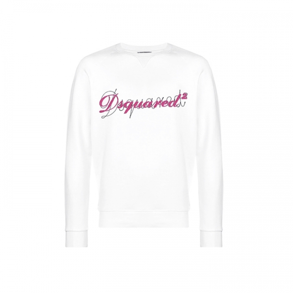 ◆15주년◆여성 더블 레터링 로고 맨투맨 화이트 75GP0225