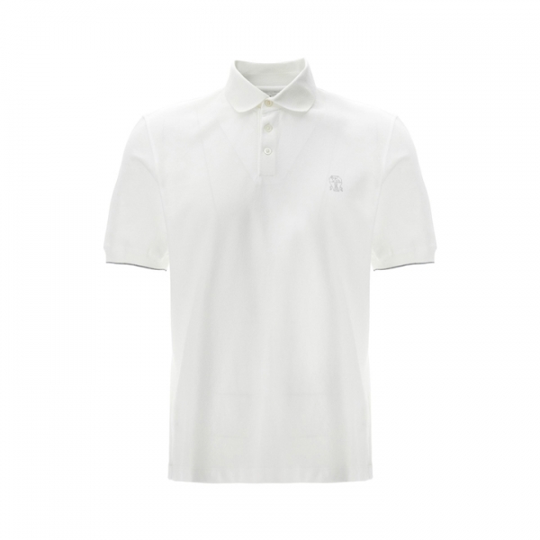 ◆당일◆26SS 로고 프린트 폴로 티셔츠 화이트 ME8548788 CK640