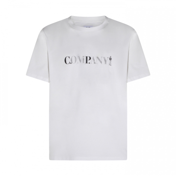 ◆당일◆26SS 세일러 로고 프린트 반팔 티셔츠 화이트 20CMTS085A 005100W 103