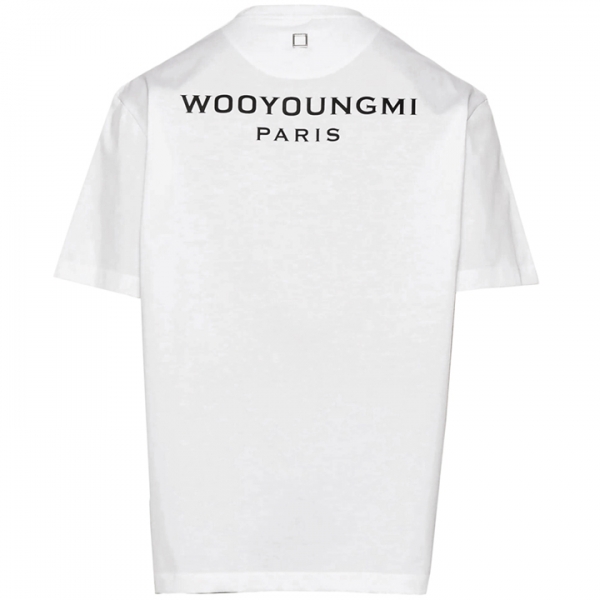 ◆당일◆25SS 시그니처 백로고 티셔츠 화이트 W251TS07 701W