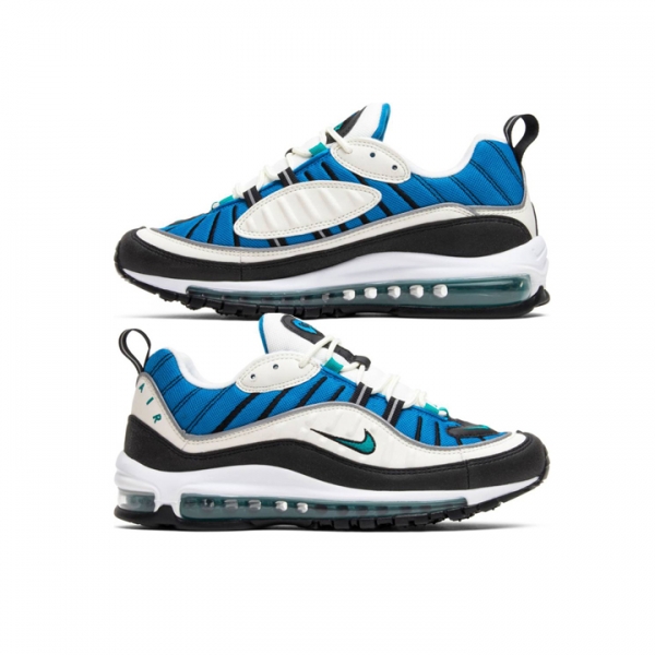 ◆14주년◆우먼 에어맥스 98 스니커즈 건담 블루 네뷸라 AH6799 106
