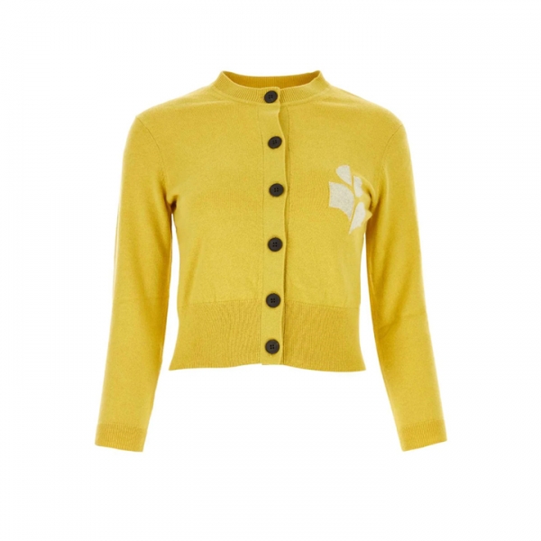 ◆당일◆26SS 뉴턴 NEWTON 로고 가디건 썬플라워 CA0040FA A1X05E 10SR