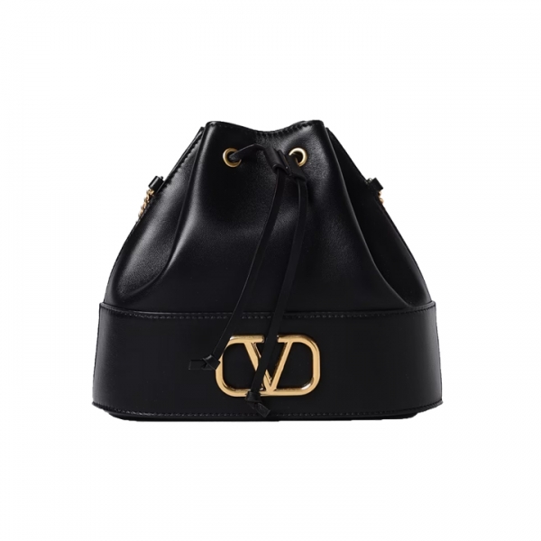 ◆당일◆25FW 금장 V로고 체인 버킷백 블랙 7W2P0T83 HPF 0NO