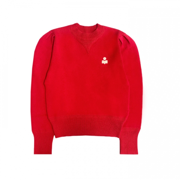 ◆당일◆25FW 켈라아 KELAYA 로고 자수 니트 포피레드 PU0039FA A3L75E 11PR