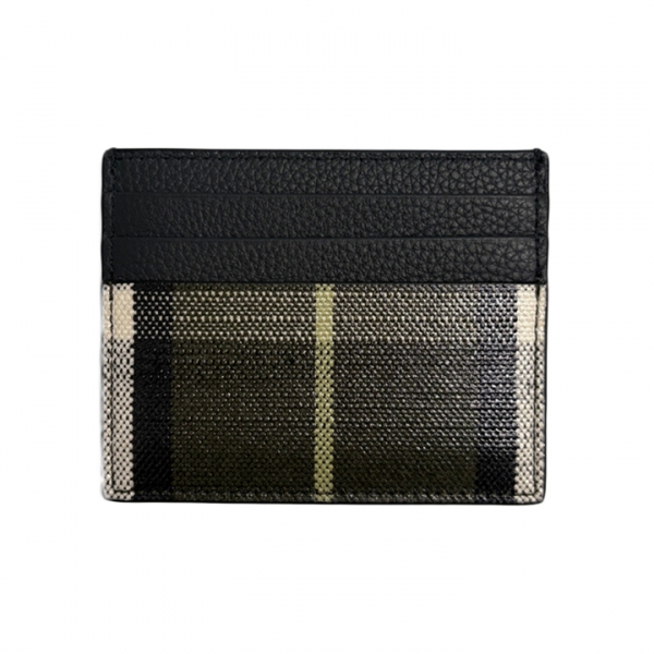 ◆당일◆26SS 톨 체크 패턴 카드지갑 티킷그린 8118835