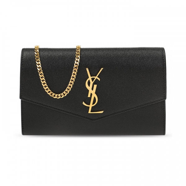 ◆당일◆25FW 모노그램 업타운 엔벨로프 체인 월렛 숄더백 블랙 607788 1GF0J 1000